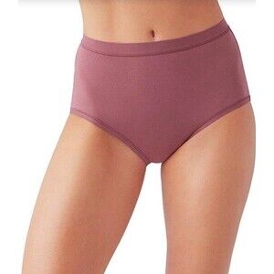 Wacoal 879362# Understated Cotton Hi-Cut Brief 3-Pack Panties US Size M